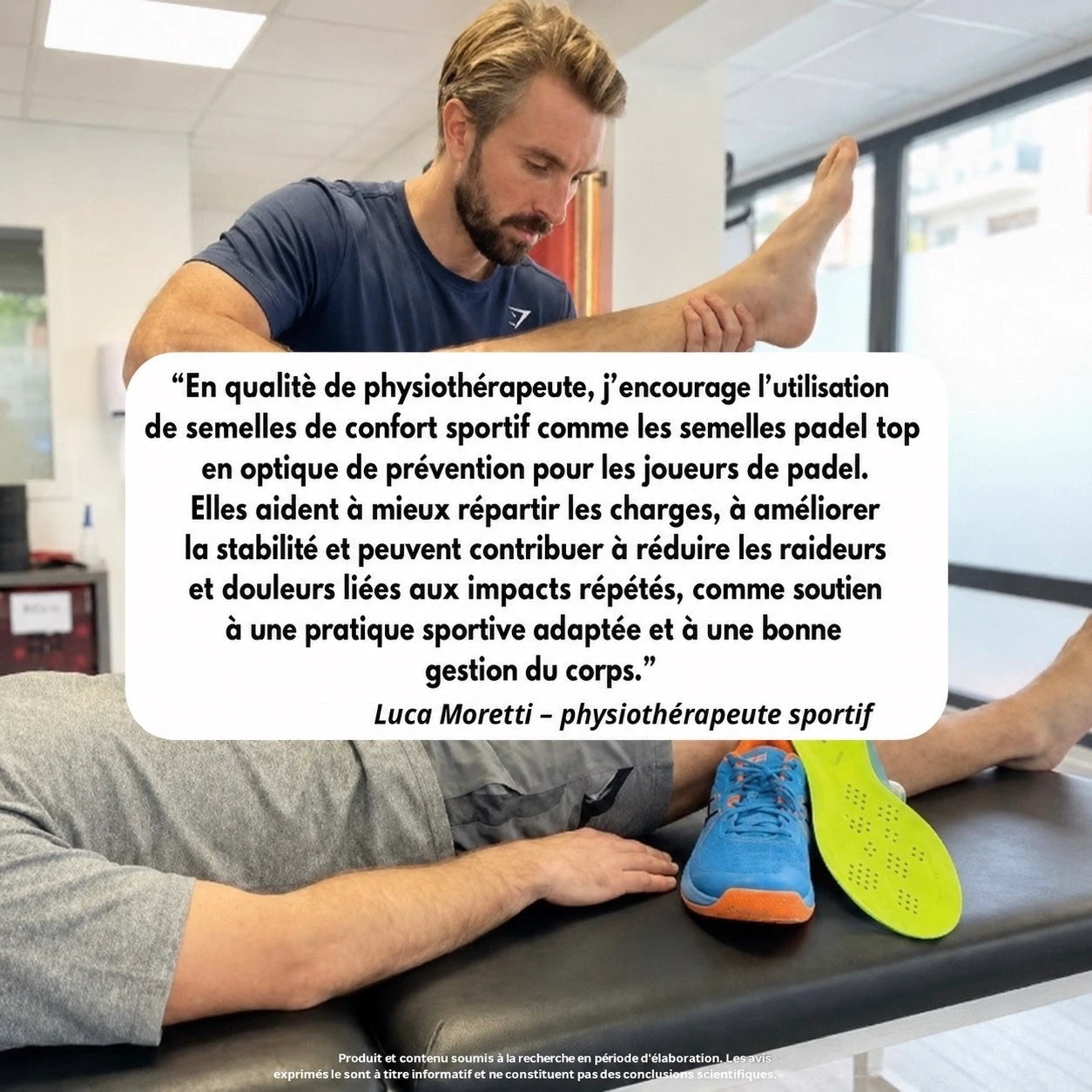 Semelles Padel Top - Jouez plus longtemps, sans douleur